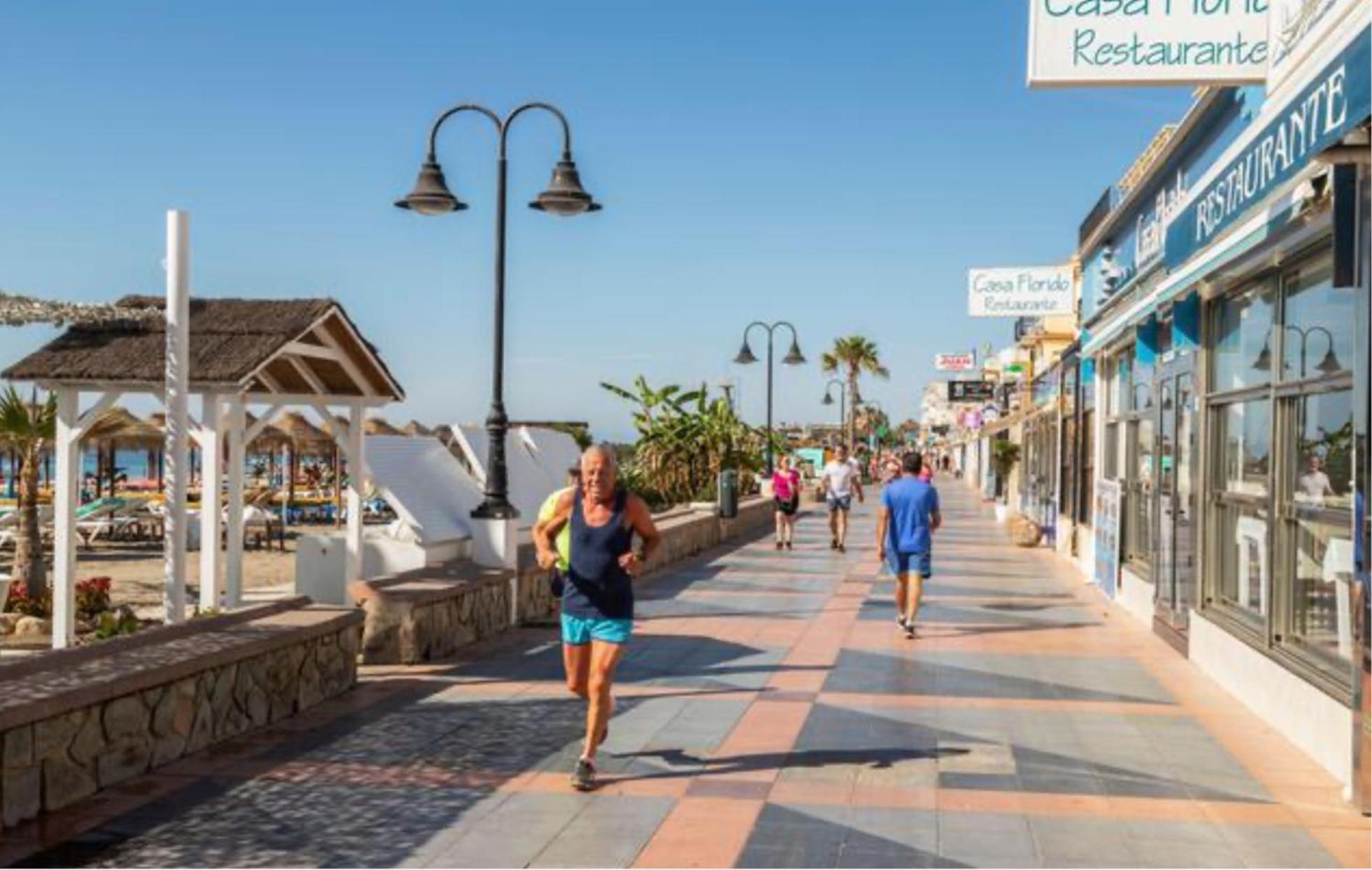 Carihuela Plaza Del Remo Apartment Torremolinos Bagian luar foto
